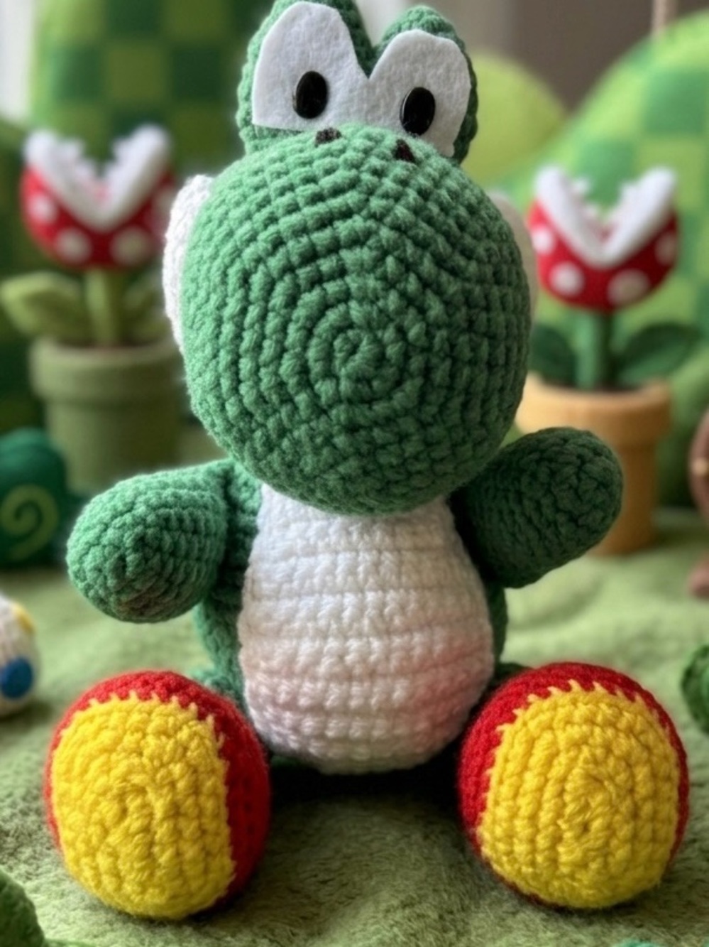 The one and only yoshi handmade Plush Toy